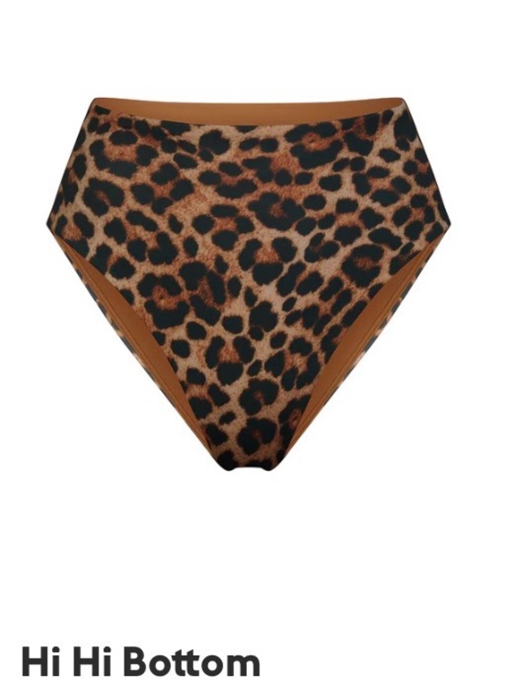 Left On Friday X Loeffler Randall Collaboration -  Hi Hi Bottom Leopard Print